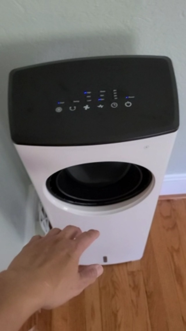 Image of Swamp Cooler Air Conditioner, 1800CFM Windowless Air Conditioner for Bedroom w /Dual Tanks for 24H Cooling 600sq.ft,4 Modes&3 Speeds, 28FT Remote, 360Swing 30 inch Portable Evaporative Air Cooler