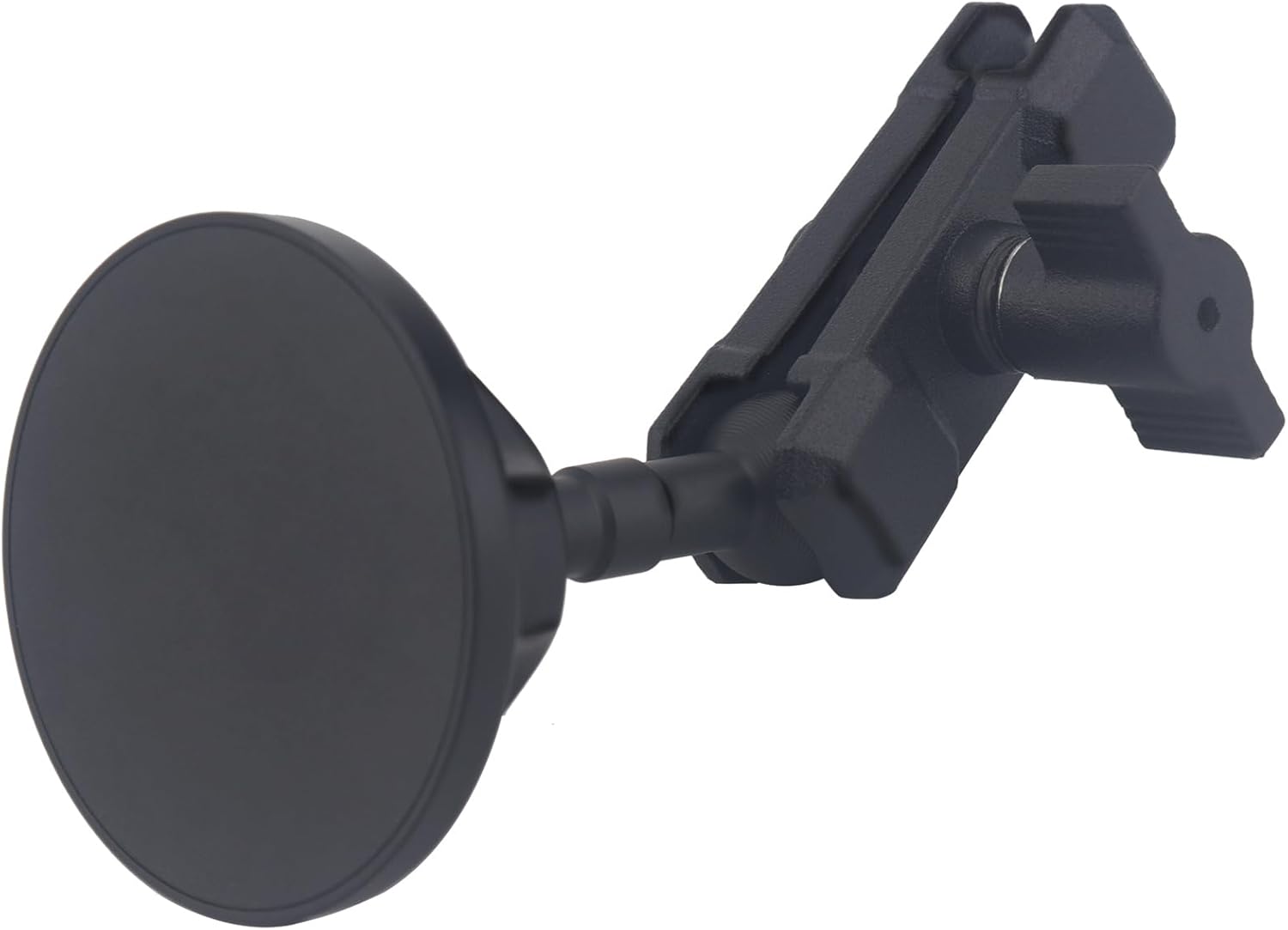 Adhesive 17mm Ball Mount with Extension Arm and 17mm Ball Mount Extension Adapter with Strong Magnetic Phone Holder Bundle