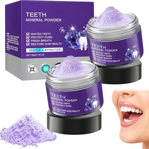 Garwar Mineral Zahnpulver zur Zahnregeneration, 2 Stück