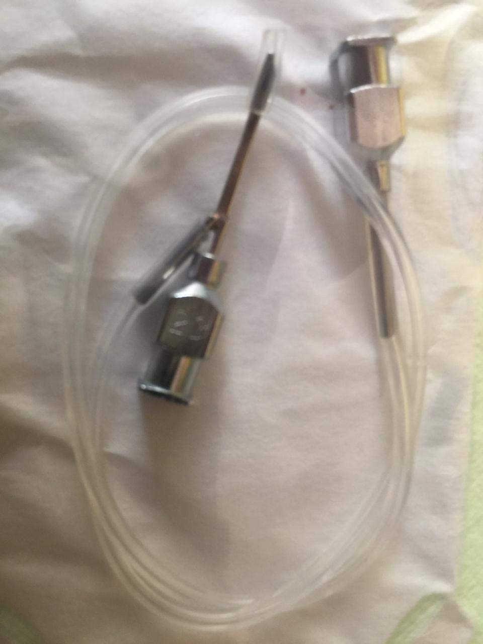 SIMCOE Irrigating and Aspirating Cannula 22 Gauge Cuved Shaft with 0.3 mm