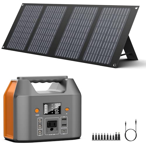 Solar Powered Generator 300W Peak/150W Rated, Portable