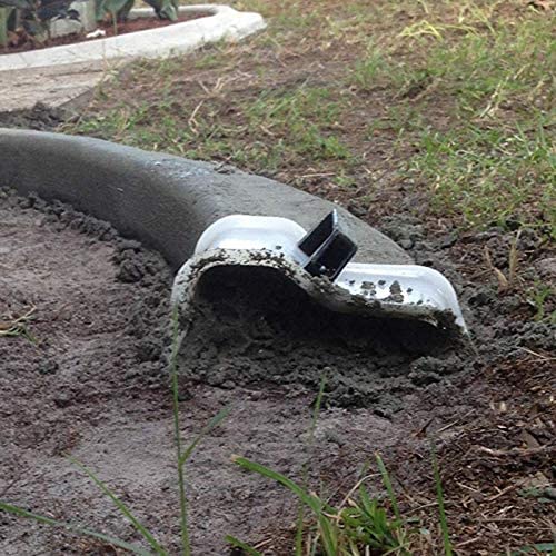Truelle à Bordure Béton – Moule Décoratif Pour Jardin, Réutilisable, Facile à Utiliser (pelouse, Allée, Terrasse)