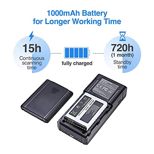 Eyoyo Barcode Scanner Portable 1D Wireless Bluetooth Barcode Reader Compatible With Windows Android Ios Systems For Store Supermarket Warehouse Library #TOP5