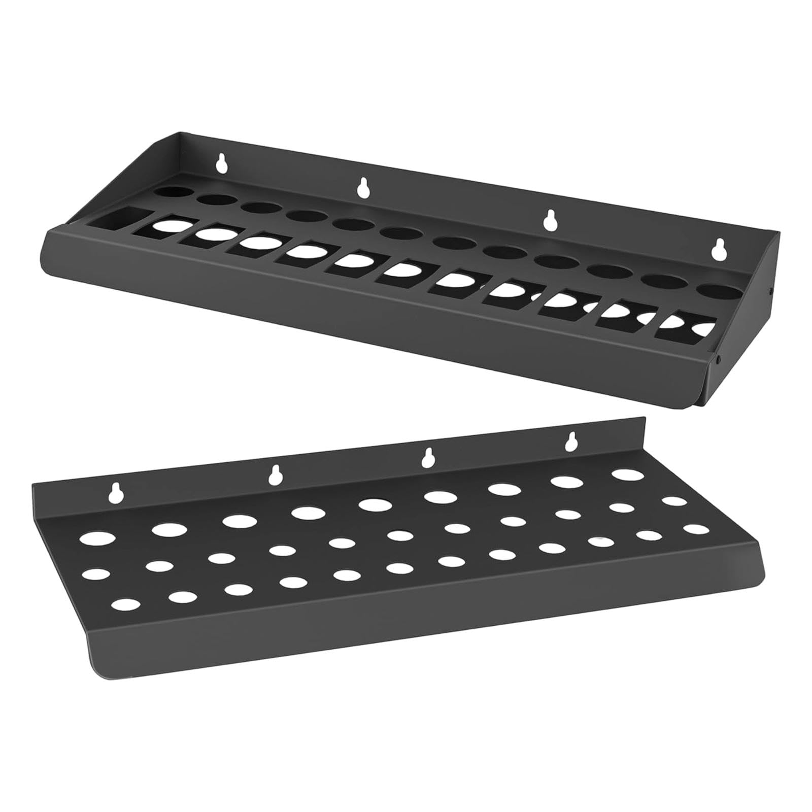 Oshhni Organizador de Destornilladores y alicates de Metal, 2 Unidades, portátil, de Pared, con Tornillos, para Herramientas de jardín.