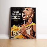 NA Kobe Quote Limited Poster Artwork - Professional Wall Art Merchandise (8x10)
