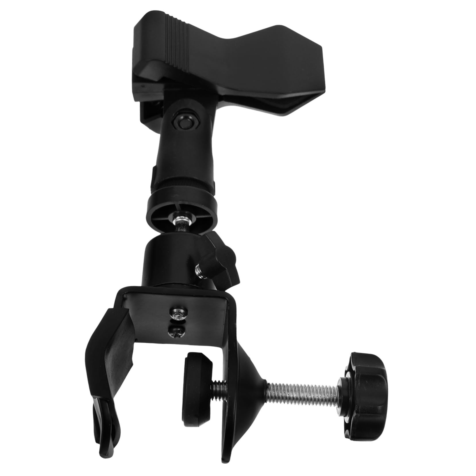 1Set Microphone Clip Holder Clamp Versatile U Shaped Mount for Wired Microphones Durable Construction for Concerts Studio Use