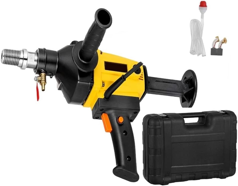 1880W 2180W Handheld Diamond Core Drill Rig Concrete 110mm 130mm 160mm 180mm Wet/Dry Electric Stepless Speed Drilling Tool(160MM-2180W)