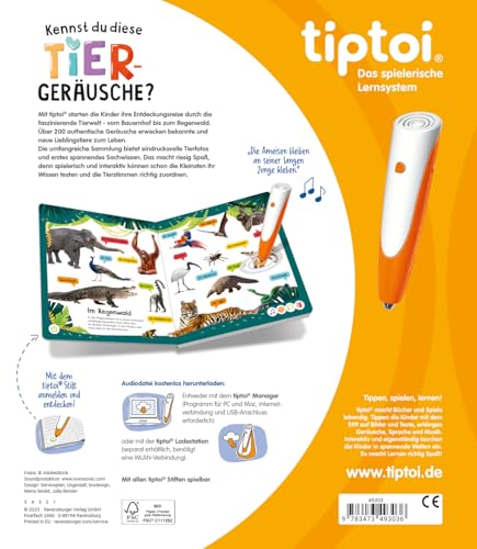 tiptoi® Kennst du diese Tiergeräusche?