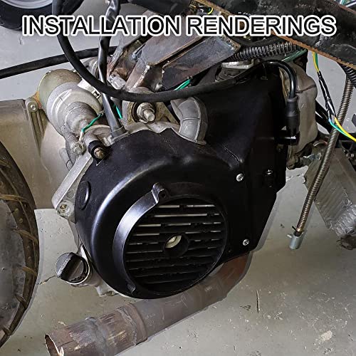 Goofit Air Director Cooling Fan Cover Assembly For Gy6 125Cc 150Cc Atv Quad 4 Wheeler Go Kart Moped Scooter #TOP5