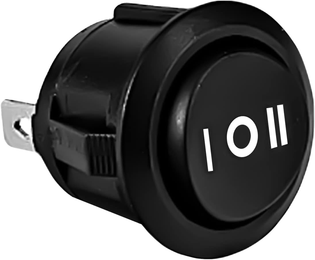 KCHiLites KC FLEX ERA Light Switch - 3-Position Rocker - Round - Black 3114