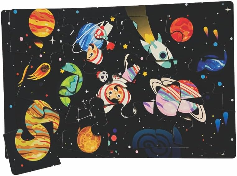 Metvan Educational Interactive and Educational Toy for Kids - Vibrant and Engaging Puzzles (Solar systam Puzzle)