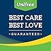 Unifree Disposable Underpad, Bed Pads, Incontinence Pad, Super Absorbent, 100 Count, Blue (M 24x24 Inch)