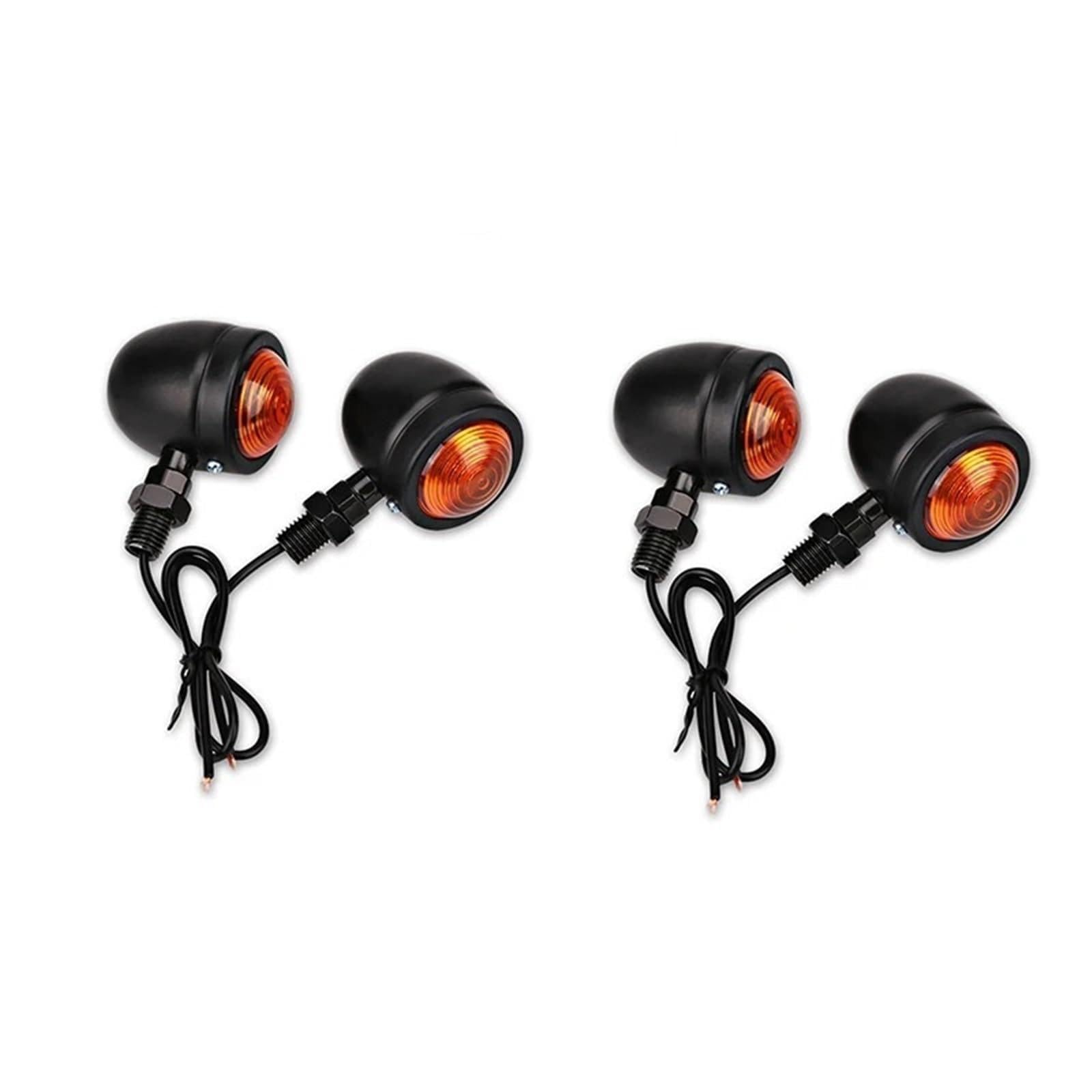 Indicatori di direzione per moto per universale a filo singolo 12v