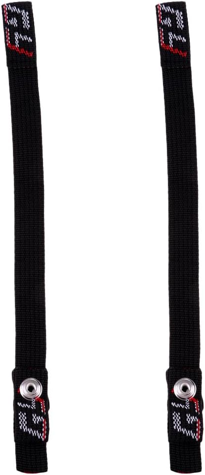 Prettyia 4X Replacement Chin Strap with Loop Combo for Ice Hockey Helmets - Black : Sports & Outdoors