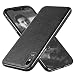 DIACLARA iPhone Xs Max Case Leather Black compatible with 2018 Apple 6.5'' Slim Soft Cover Electroplating Luxury Stylish Sleeve Ultra Thin Bumper Anti-Slip Scratch Resistant Cases for Men (Black, 6.5)
