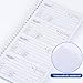 2 Pack Receipt Books with Carbon Copies, Rent Receipt Book, 2-Part Carbonless, 5.24