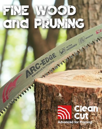 EZARC Japanese Teeth Reciprocating Saw Blades 300 mm, Arc Edge Wood Pruning Saw Blades 6TPI for Tree Trimming, Wood Cutting, 3 Pieces