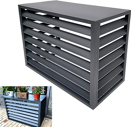 Cubre Aire Acondicionado Exterior Cubre Aire Acondicionado Aluminio Soporte Para Plantas Exterior...