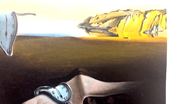 Amazon.com: Yomcut Salvador Dali Wall Art Canvas