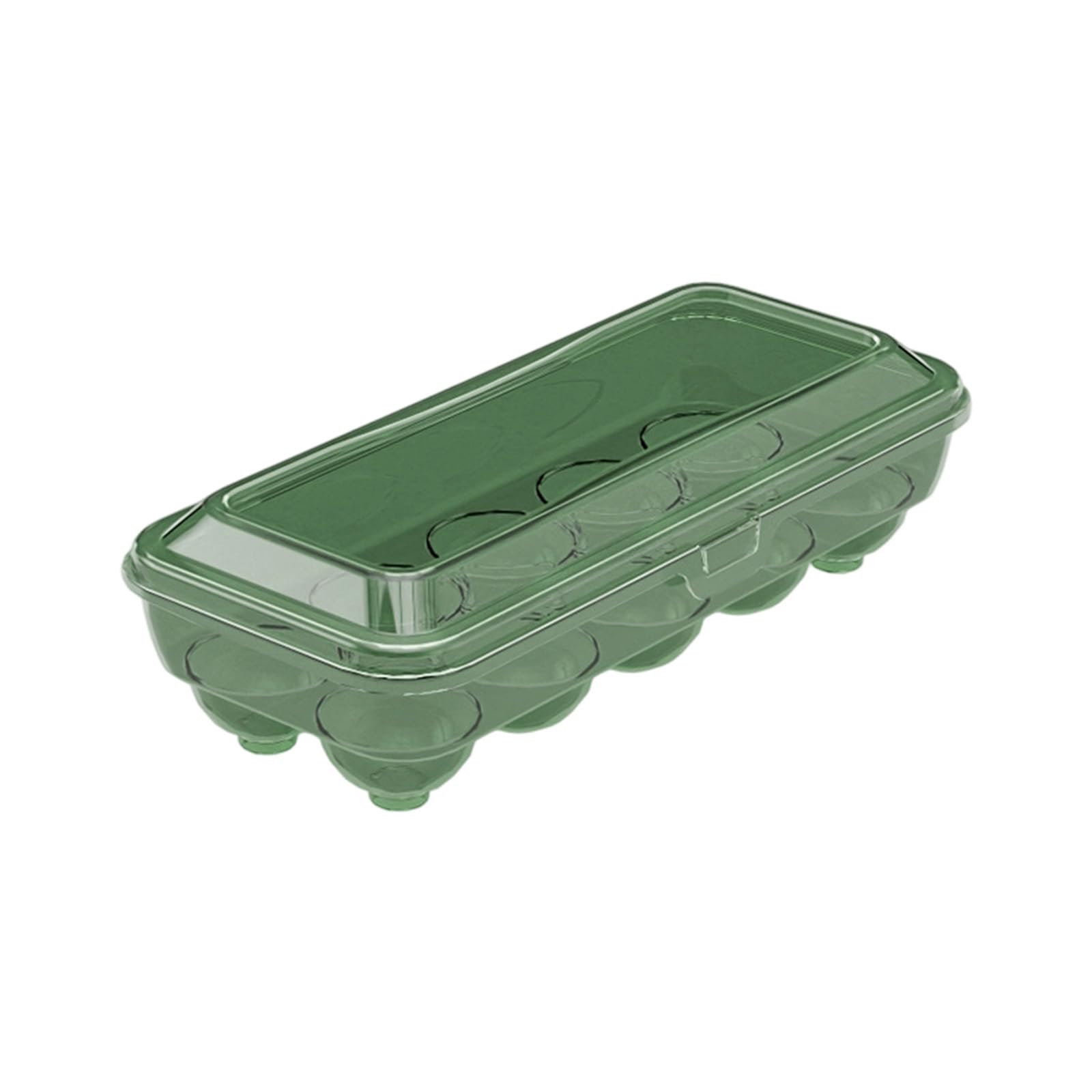 Clear Eggs Holder Box with 10/15 Compartments Perfect for Refrigerator Storage Practical Eggs Organizers Tray Refrigerator Oocyte Planner