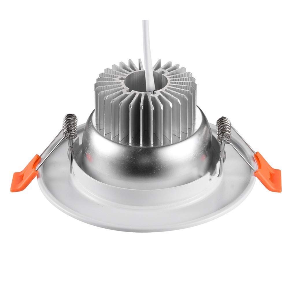 Focos LED empotrables de Techo para Interiores, 5 W de bajo Consumo para decoración de baños, Apliques de Pared AC110-240 V, Accesorios de iluminación para el hogar.