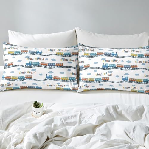 Drap-housse voiture dessin animé lit simple bleu pour changer la déco facilement - 6