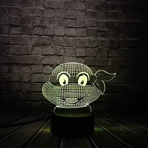 Preisvergleich Produktbild 3D Lampe Nachttischlampe Cartoon Nachtlicht Fürs Kinderzimmer, Led Lampe Fürs Wohnzimmer Perfekte Geschenke Für Kinder