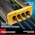 ProMariner 44006 ProSport HD Waterproof Marine Battery Charger, 6 Amp, 1 Bank