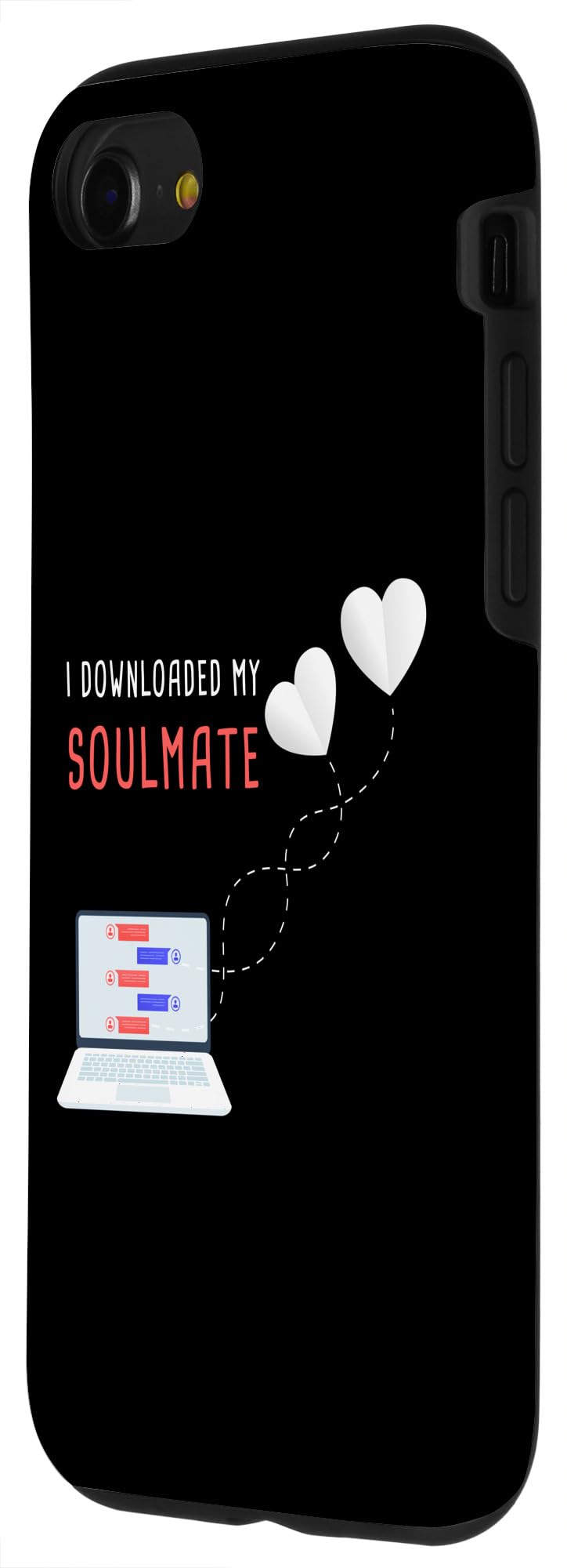 iPhone SE (2020) / 7 / 8 Online Dating Couples Relationship Valentine’s Day Soulmates Case - Image 2
