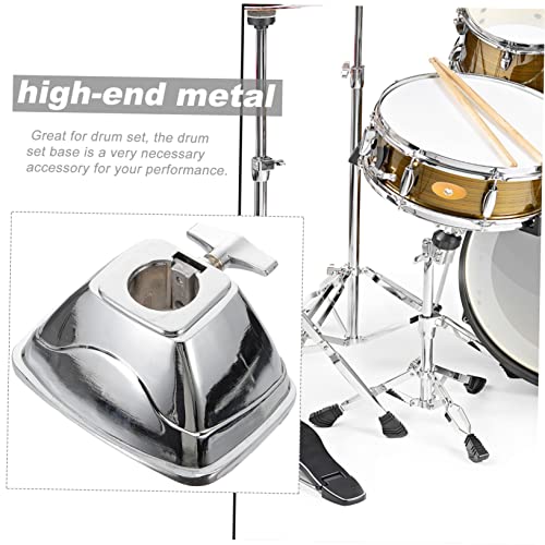 Soporte Base para Batería Levemolo, Accesorio Profesional de Montaje para Instrumentos de Percusión, Fácil Instalación para Bombo, Tom y Micrófono miniatura 5