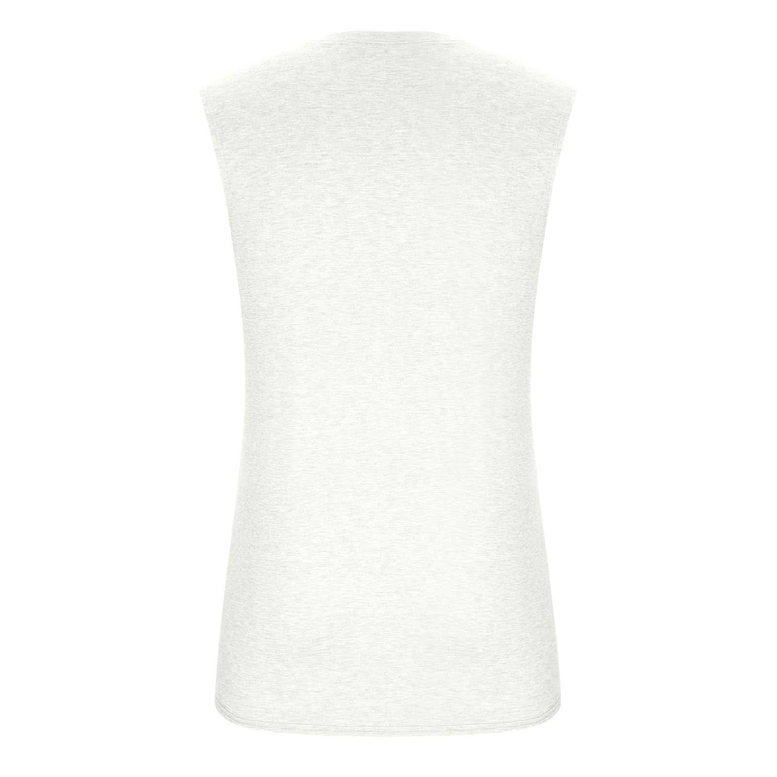 Debardeur Homme 100% Coton Manches Maillot Running Tee Shirt pour Sports Jogging Musculation Vest