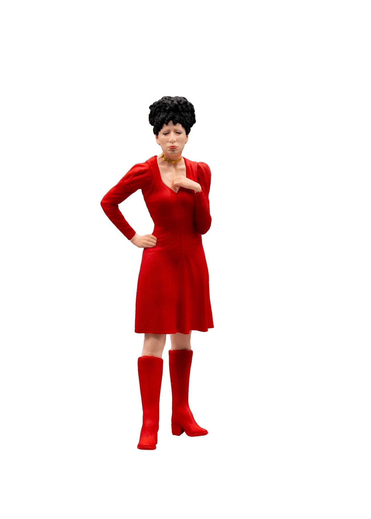 FANTOZZI  Miss Silvani Accountant Me Seduchi  Film Scene  PVC Collectible Figure Statue  Height 10 cm