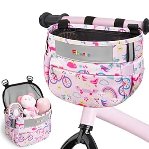 Kids Bike Basket, Bicycle Basket Front Handlebar, Waterproof Kids Bike Basket, Bicycle Basket Front Handlebar, Waterproof