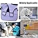 0.35mmpb X-ray Lead Apron with Thyroid Shield Collar Adjustable Radiation Protection Lead Clothing Set for Dental Lab(Large)