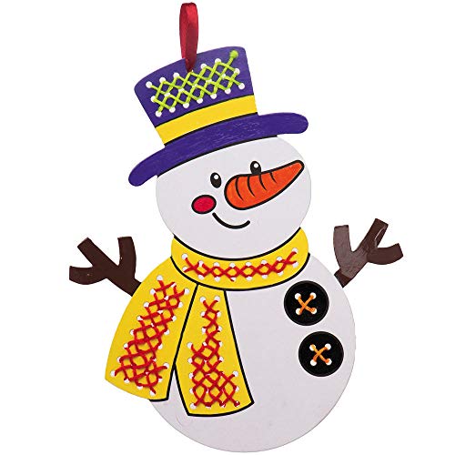 Baker Ross AX467 Kit Punto Croce da Colorare