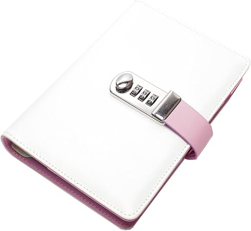 Amazon グッズランド 3color ダイヤルロック 鍵付き 日記帳 ロック付き 大人 可愛い おしゃれ かわいい 小学生 女の子 横書き ノート 日記 メモ帳 罫線 格子罫 マス目 Gd Ddiary Pk 日記帳 文房具 オフィス用品