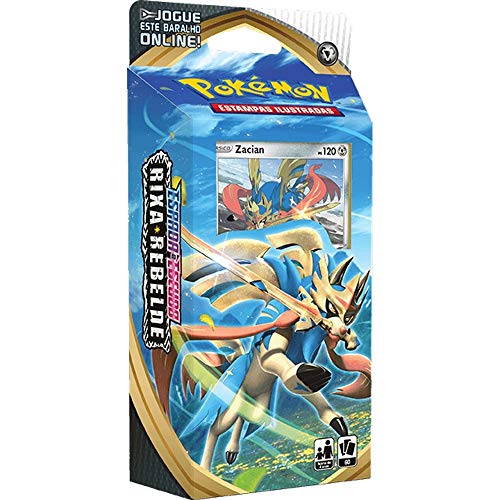Starter Deck Espada e Escudo Rixa Rebelde Pokémon Zacian - Copag