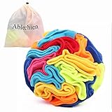 Ablechien Snuffle Ball - Snuffle Ball for Dogs Snuffle Mat, Mentally Stimulating Toys for Blind Dogs