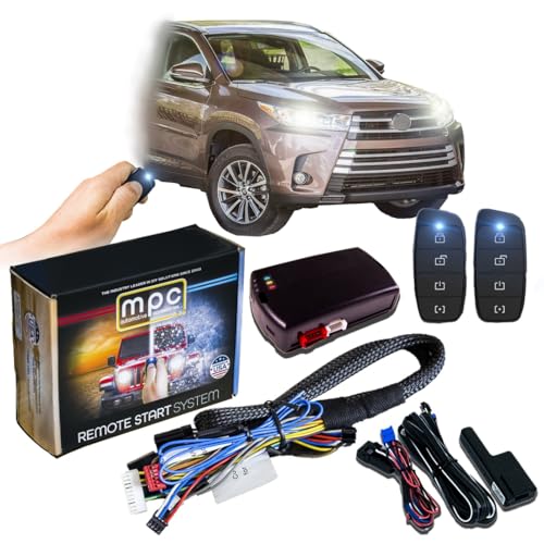 MPC Remote Start Kit Compatible with Toyota Highlander 2014-2019 ||