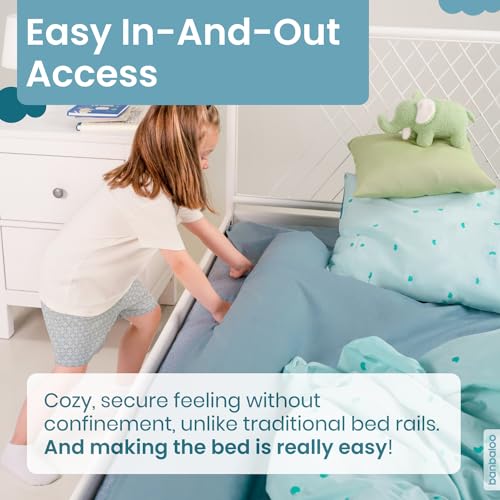 image for BANBALOO 2 Pack Bed Bumper for Toddlers 53