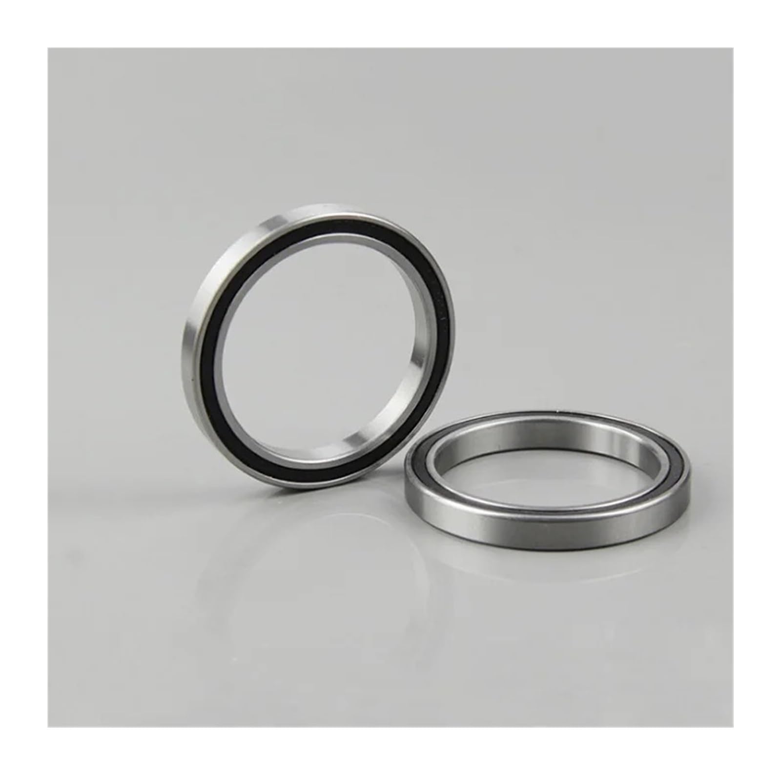 QENZDGBUY 10/50pcs S6700-2RS S6700RS 10x15x4mm Thin Tube Stainless Steel Ball Bearing Deep Groove Double Rubber Cover(50pcs)