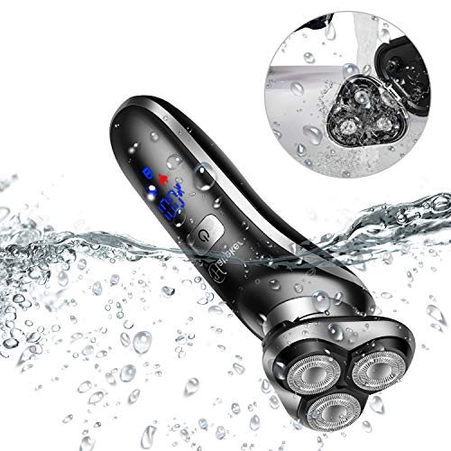 Hatteker Rasoio Elettrico Barba Uomo Ricaricabile