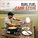 Portable Camping Stove with Plastic Suitcase 3000W Dual Fuel Compatable with Butane or Propane Fuel Tanks, Automatic Ignition, Precise Heat Control, for Camping, Hiking, and Outdoor Cookwing