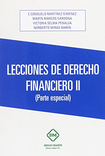 Preisvergleich Produktbild LECCIONES DE DERECHO FINANCIERO II (PARTE ESPECIAL)