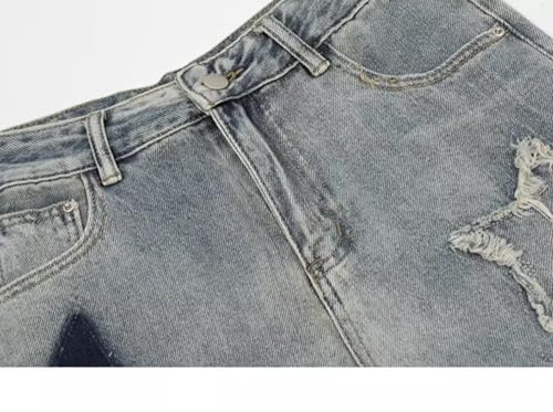 VCM Y2k Pants Star Pants Baggy Jeans Straight Leg Jeans Unisex Aesthetic Pants High Waisted Jeans Grunge Pants4