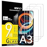 NEW'C Protection écran en Verre Trempé Xiaomi Redmi A3. Sensibilité tactile conservée : un revêtement adhésif de silicium qui rend l'installation facile et durable tout en préservant les qualités tactiles du téléphone.