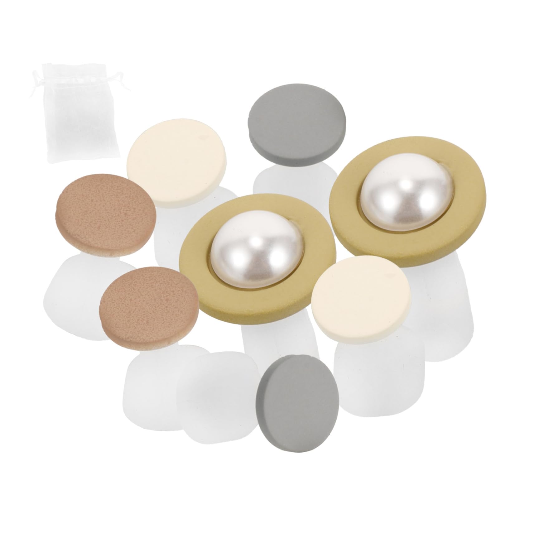 Vaguelly Silicone Toe Separators for 8pcs Nail Art Toe Spacers Comfortable Design