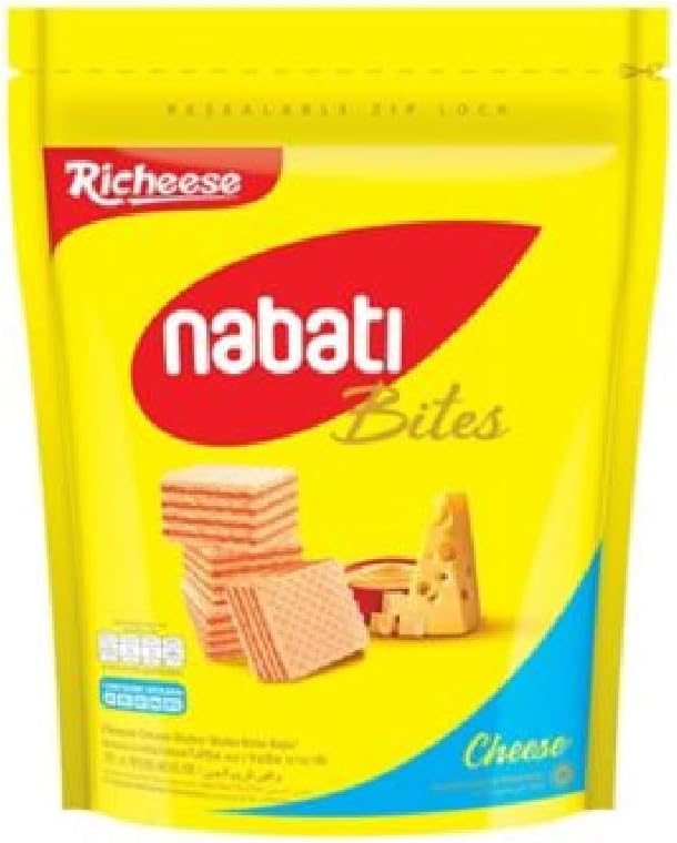 Richeese Nabati Cheese Wafer 125g (3 Packs)