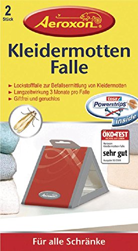 Preisvergleich Produktbild Kleidermotten-Falle KLEIDERMOTTEN - Falle 2ER 23442