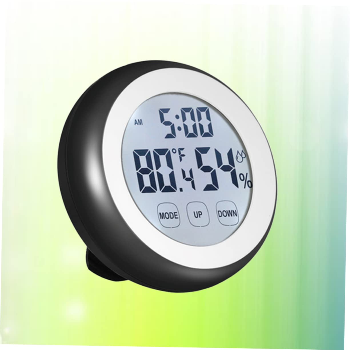 Kisangel 3 Stücke Hochpräzises Digitalthermometer Hygrothermograph Lcd-display Touchscreen Celsius/fahrenheit Wandmontage Tischständer Batterie